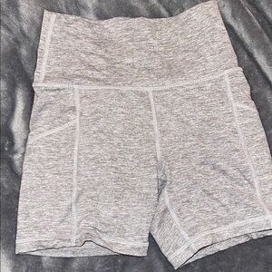 Aerie Gray Women's Bike Shorts